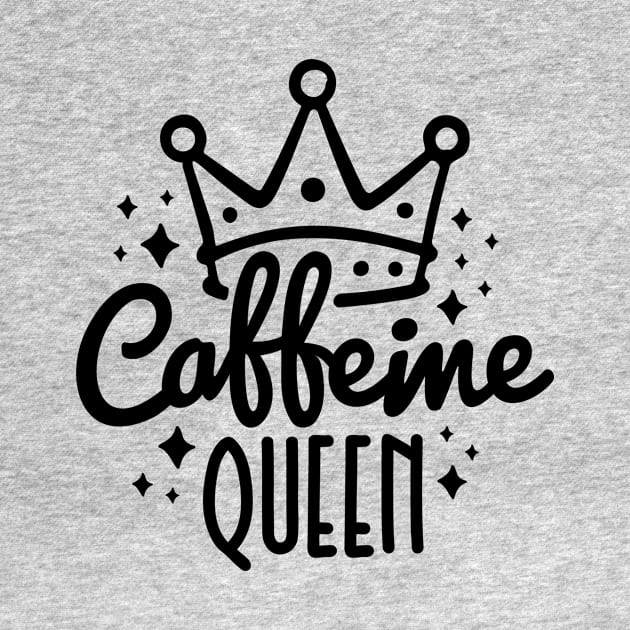 Caffeine Queen Love and Coffee by Mistique Accents